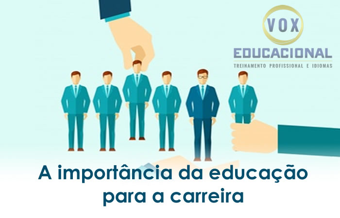 A importância da educação para a carreira profissional